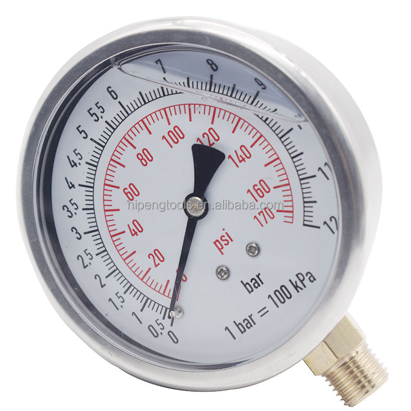 SEAPENG Digital Display High Precision Shockproof Waterproof Pencil Stainless Steel Tube Model 008 Car Motorcycle