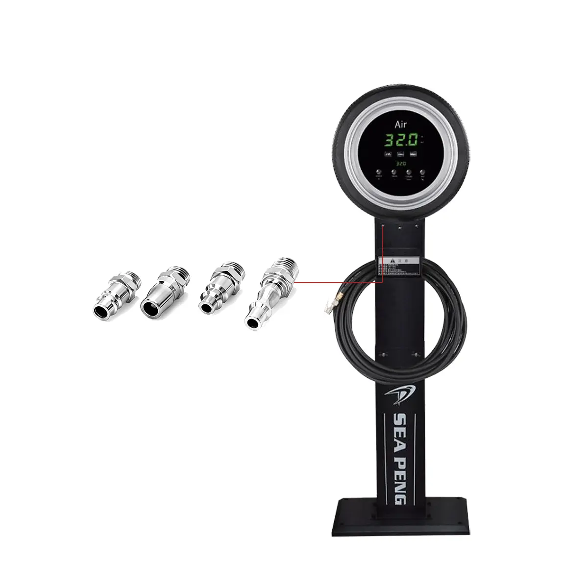 SEAPENG DP-Q02L Professional Vertical Tire Inflator