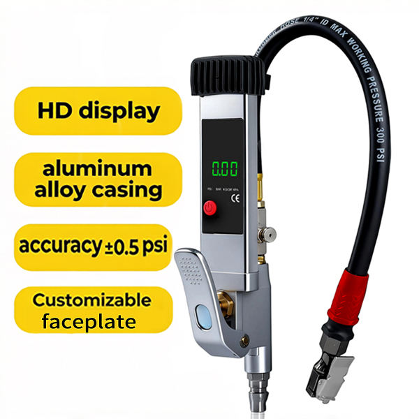 SEAPENG DP-708E Digital Tire Pressure Gauge, 5-230 PSI