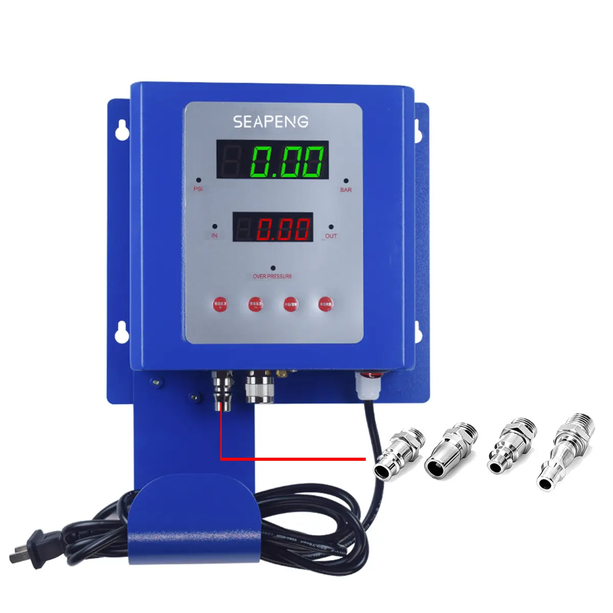 SEAPENG DP-Q06 Wall-Mounted Tire Inflator