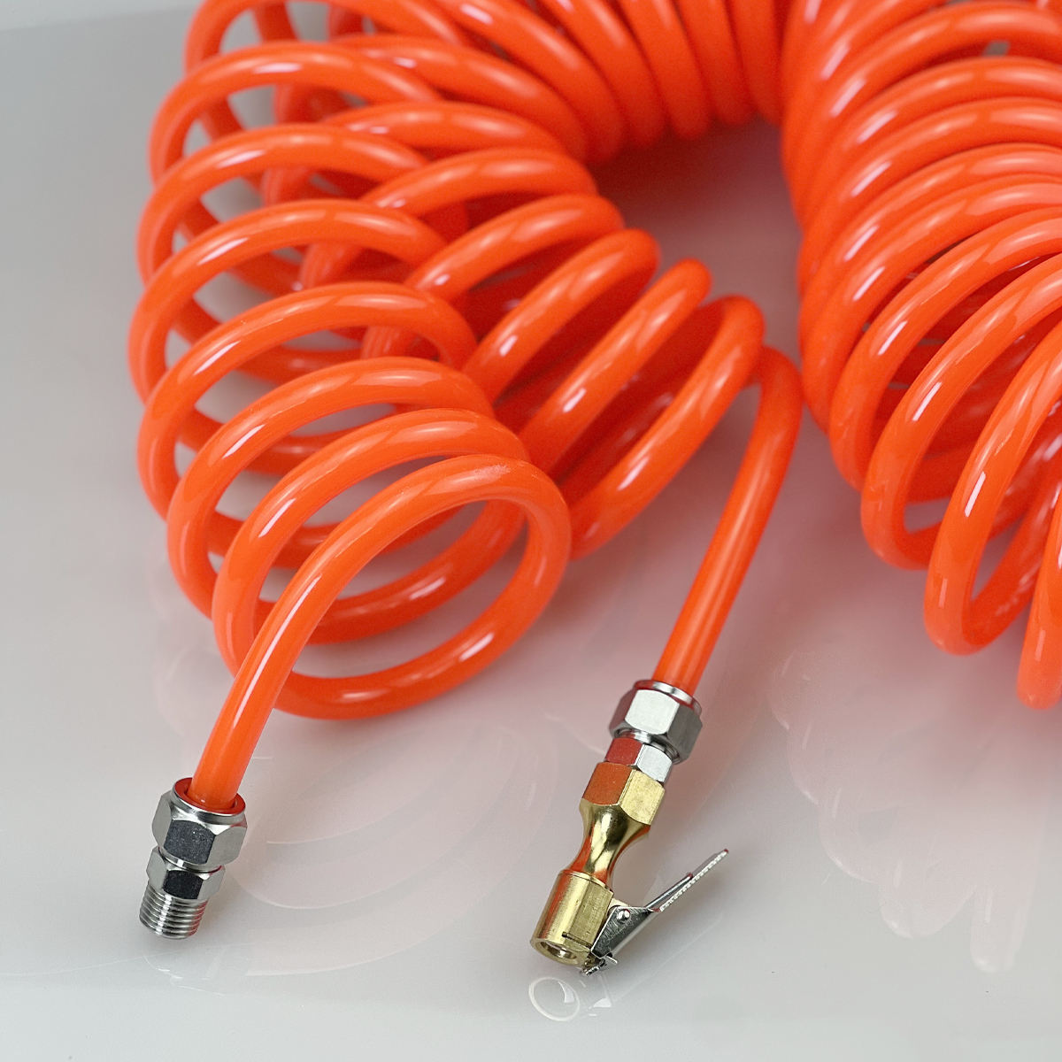 SEAPENG Reinforced Rubber & Metal Tire Inflator Hose, G1/4 Thread