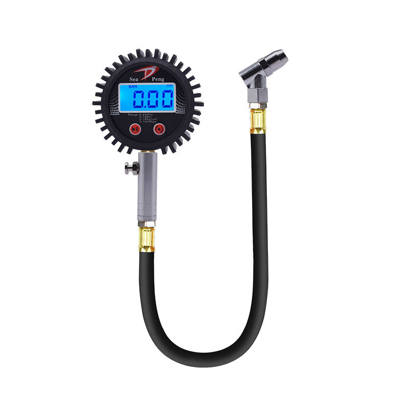 SEAPENG Professional Digital Tire Pressure Gauges Durable Construction Large Easy-to-Read Numbers CE Certified for Various Vehicle Tires