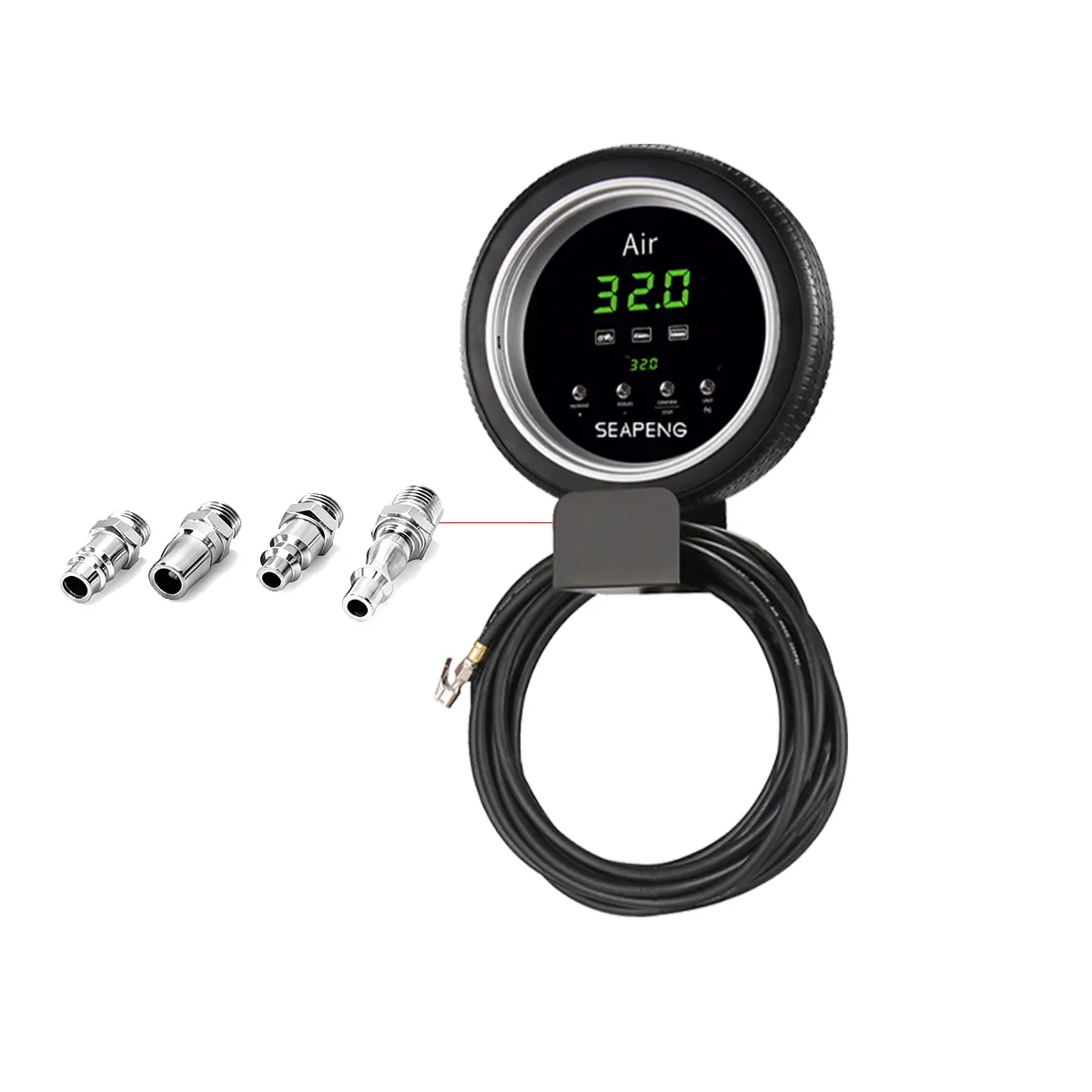 SEAPENG DP-Q02 Professional Automatic Tire Inflator