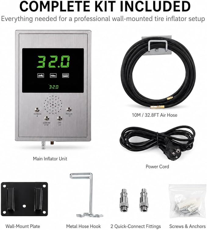SEAPENG DP-Q01 Automatic Tire Inflator