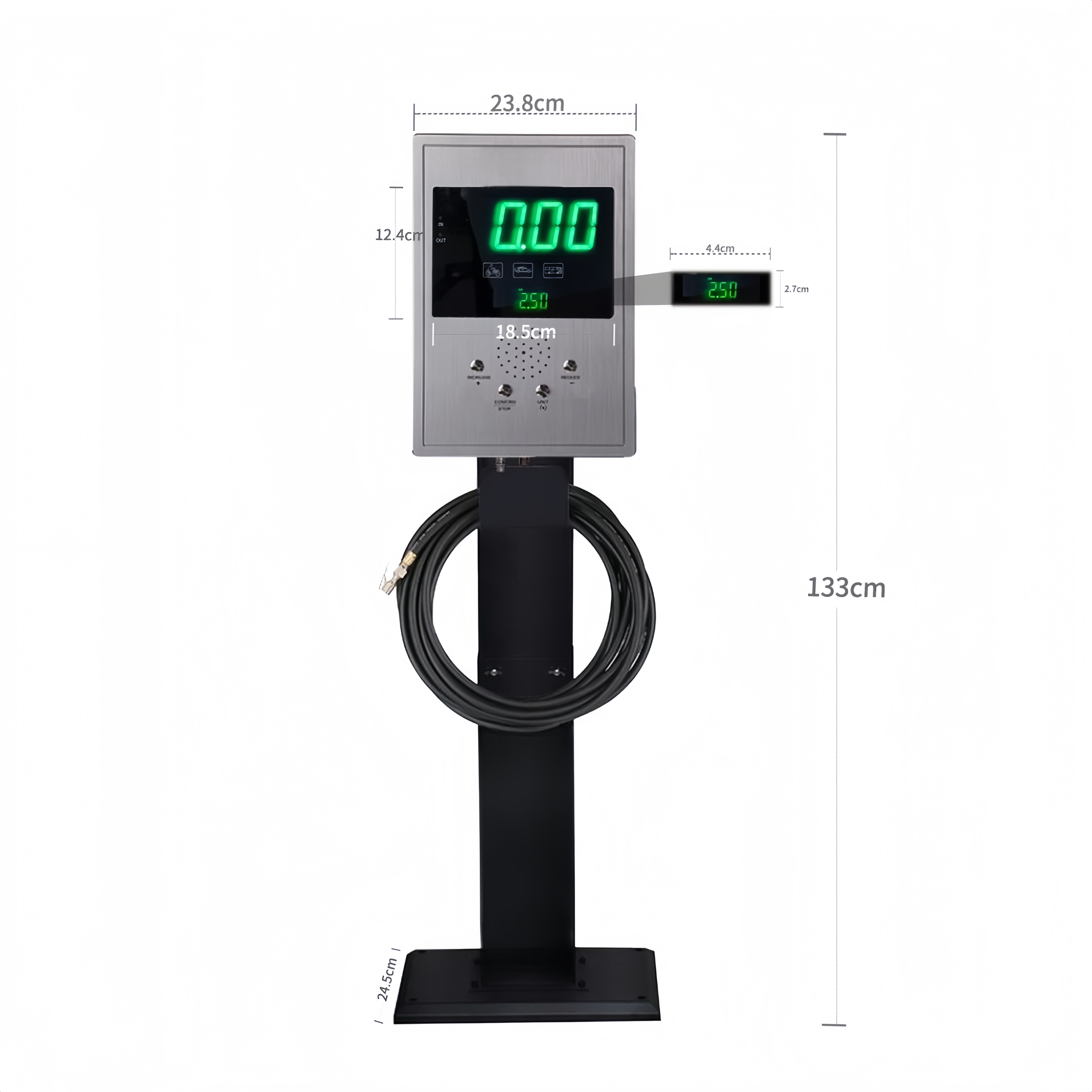 SEAPENG DP-Q01L Automatic Vertical Tire Inflator for Garages & Tire Shops